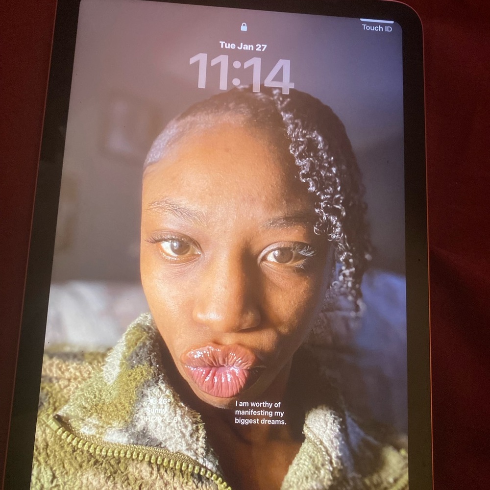 Apple iPad with Touch ID - Pink